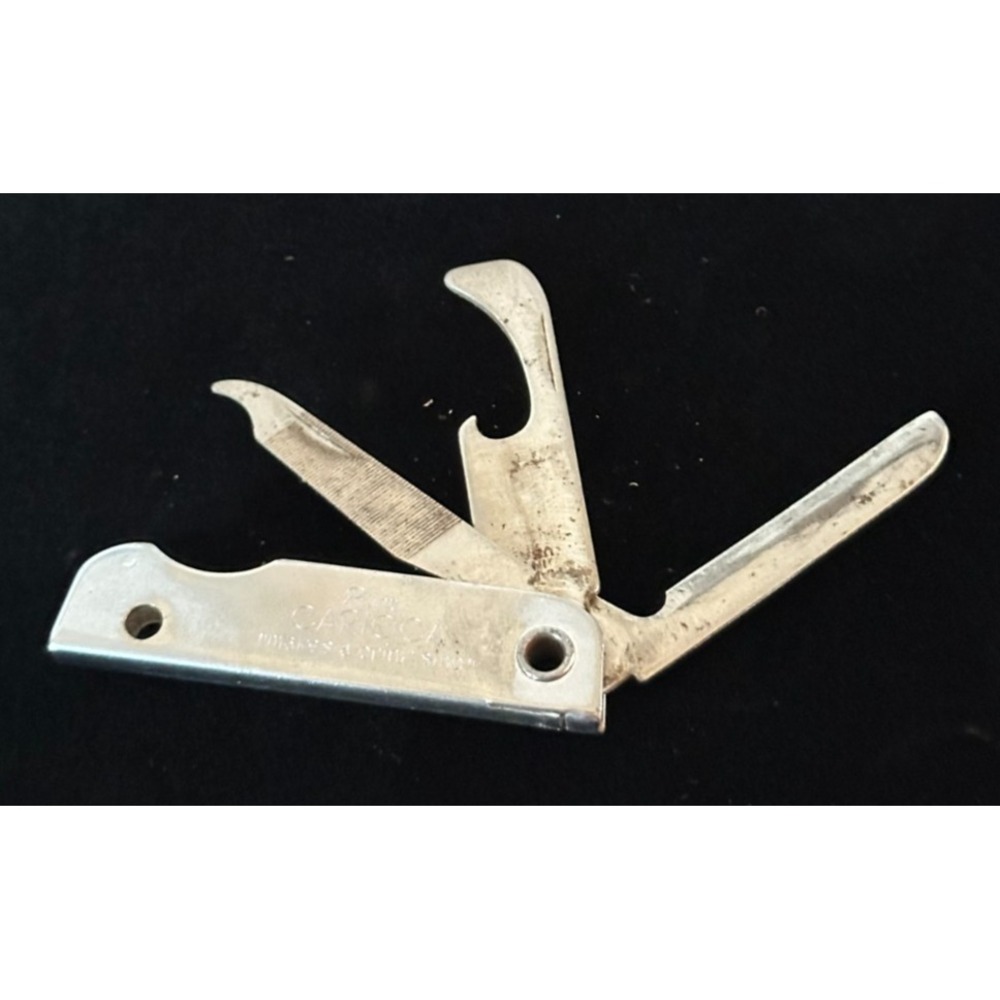 Carioca Rum Liquor Bottle Utility Knife Multi-Tool Puerto Rico Advertising - Picture 4 of 6